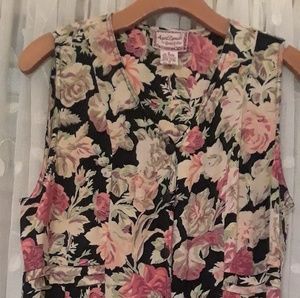 April Cornell Casual Floral Dress